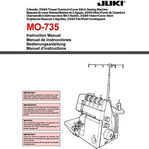 Juki MO-735 Serger