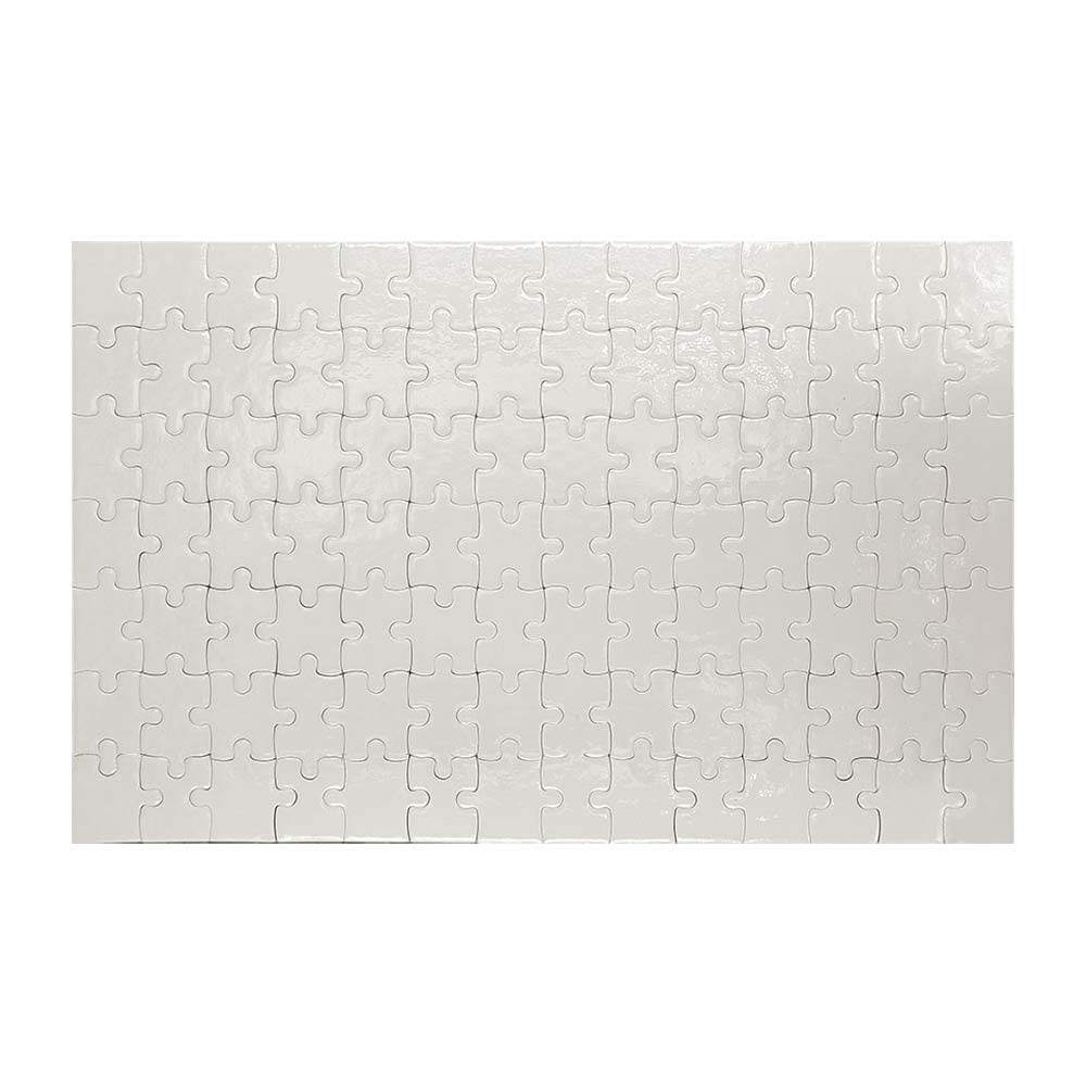 Sublimation A4 jigsaw Puzzle Blanks | White Glossy 98 Pieces | 8x11.5" | By INNOSUB USA