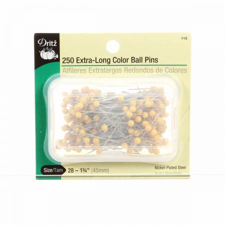 Extra-Long Color Ball Pins 250