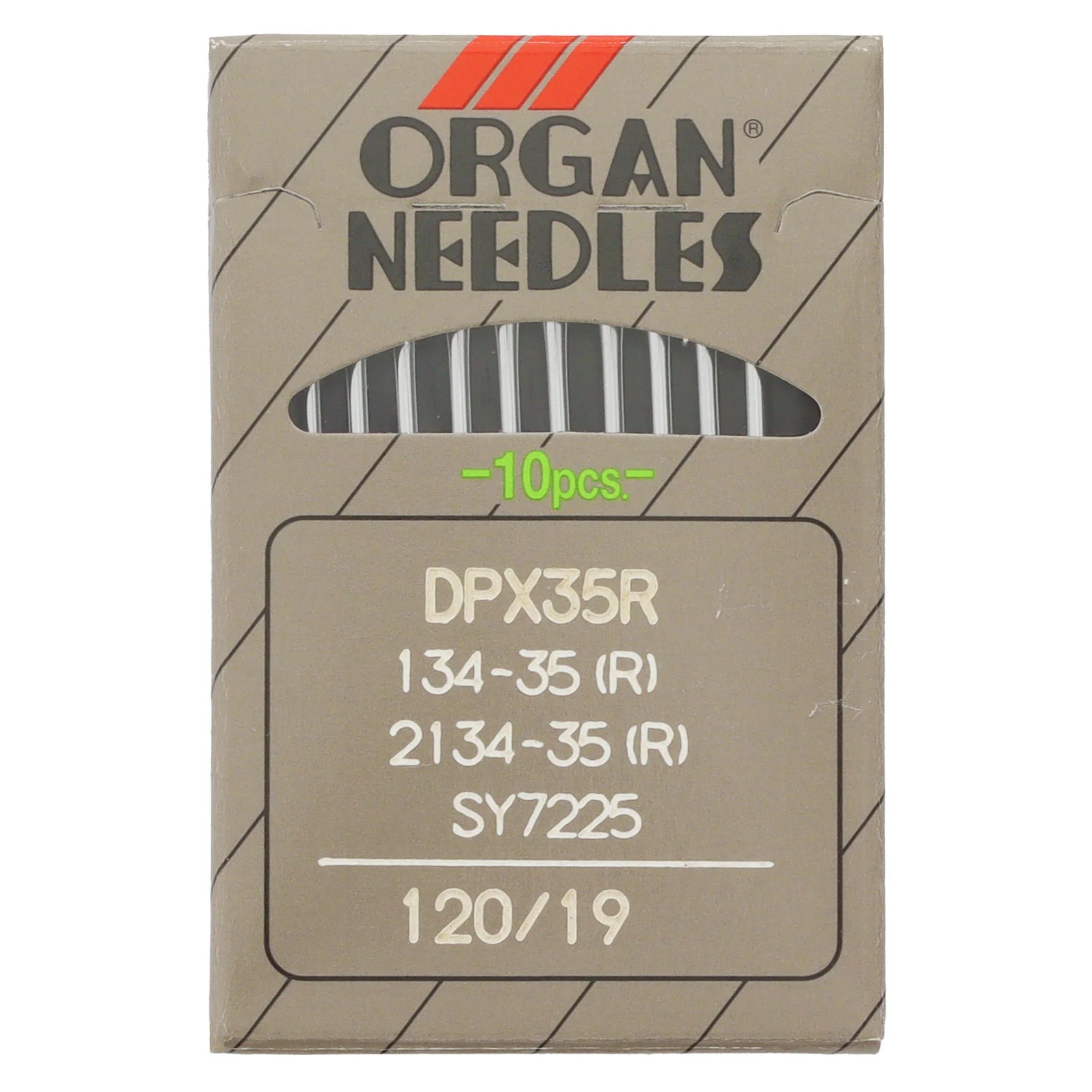 Industrial Needles, Organ Type 120-19 (10pk)