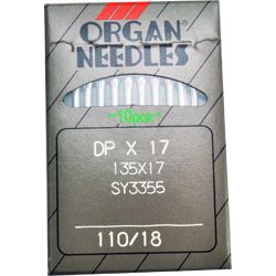 Needles, Organ Type 110/18 (10pk)