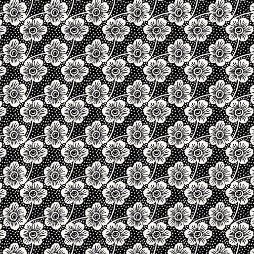 Midnight Rhapsody - Buttercup - Black/White