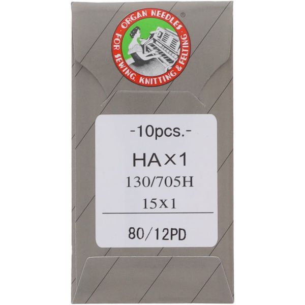Organ Titanium Needle 80/12 #15X1-12PD