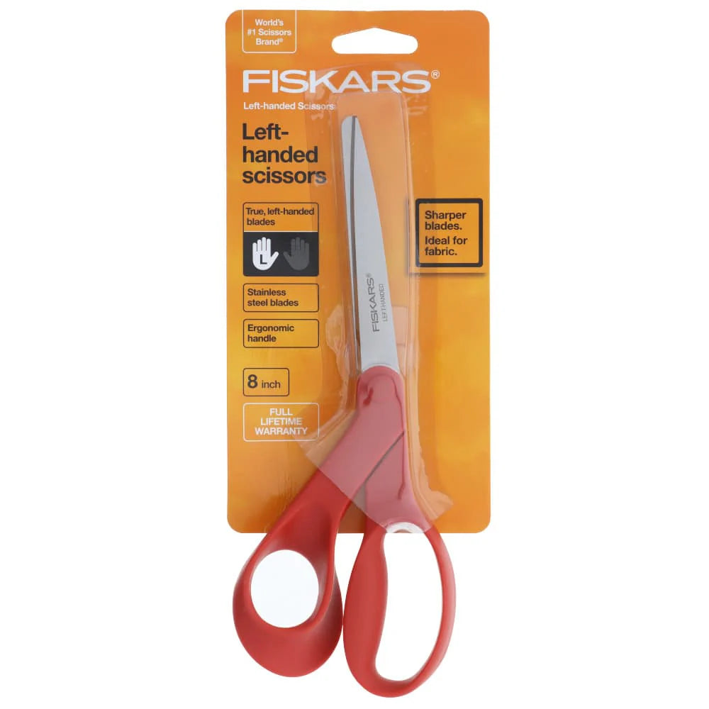 Fiskars 8" All-Purpose Shears - Left Handed