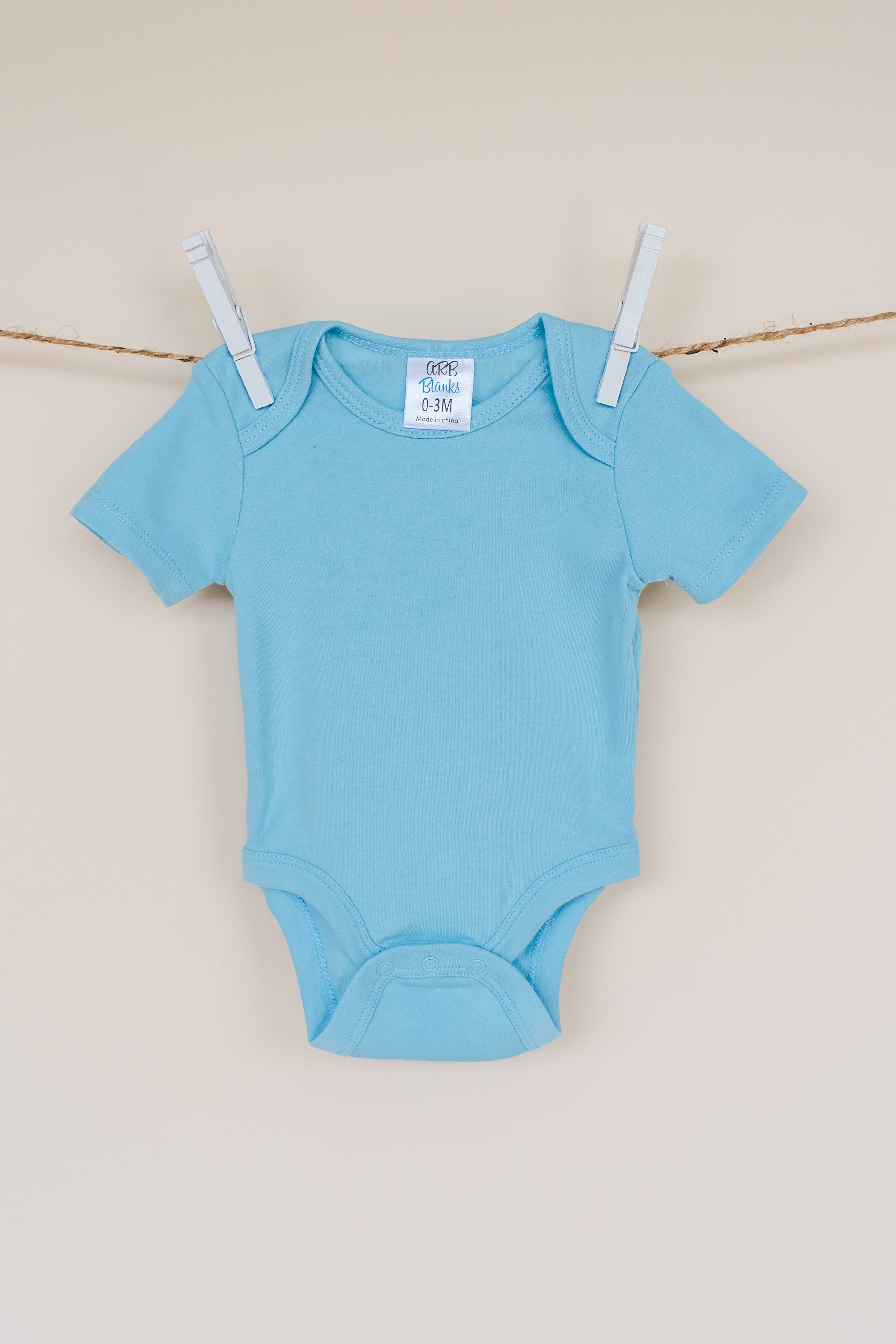 Unisex Short Sleeve Lap Shoulder Bodysuit