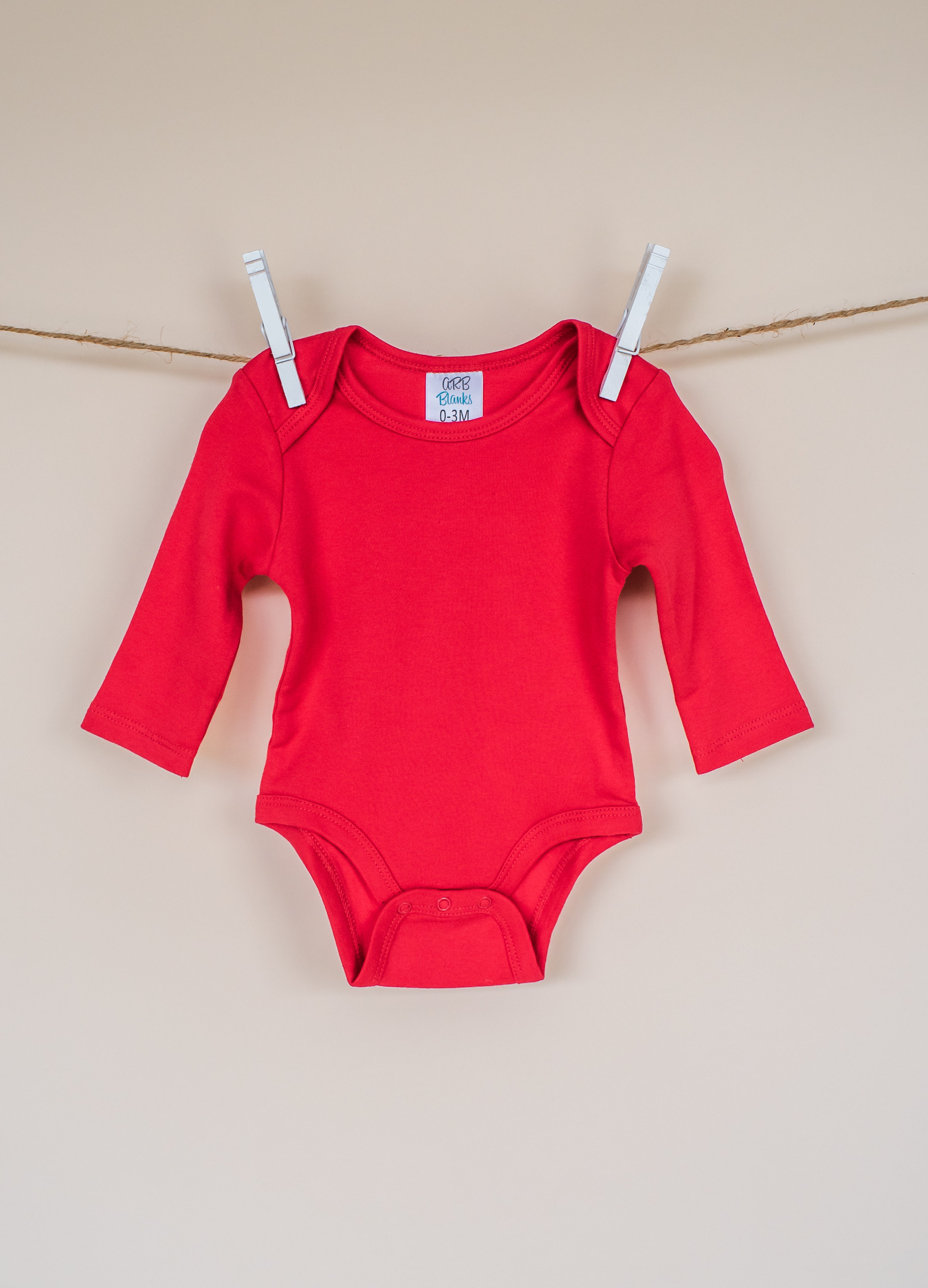 Unisex Long Sleeve Lap Shoulder Bodysuit