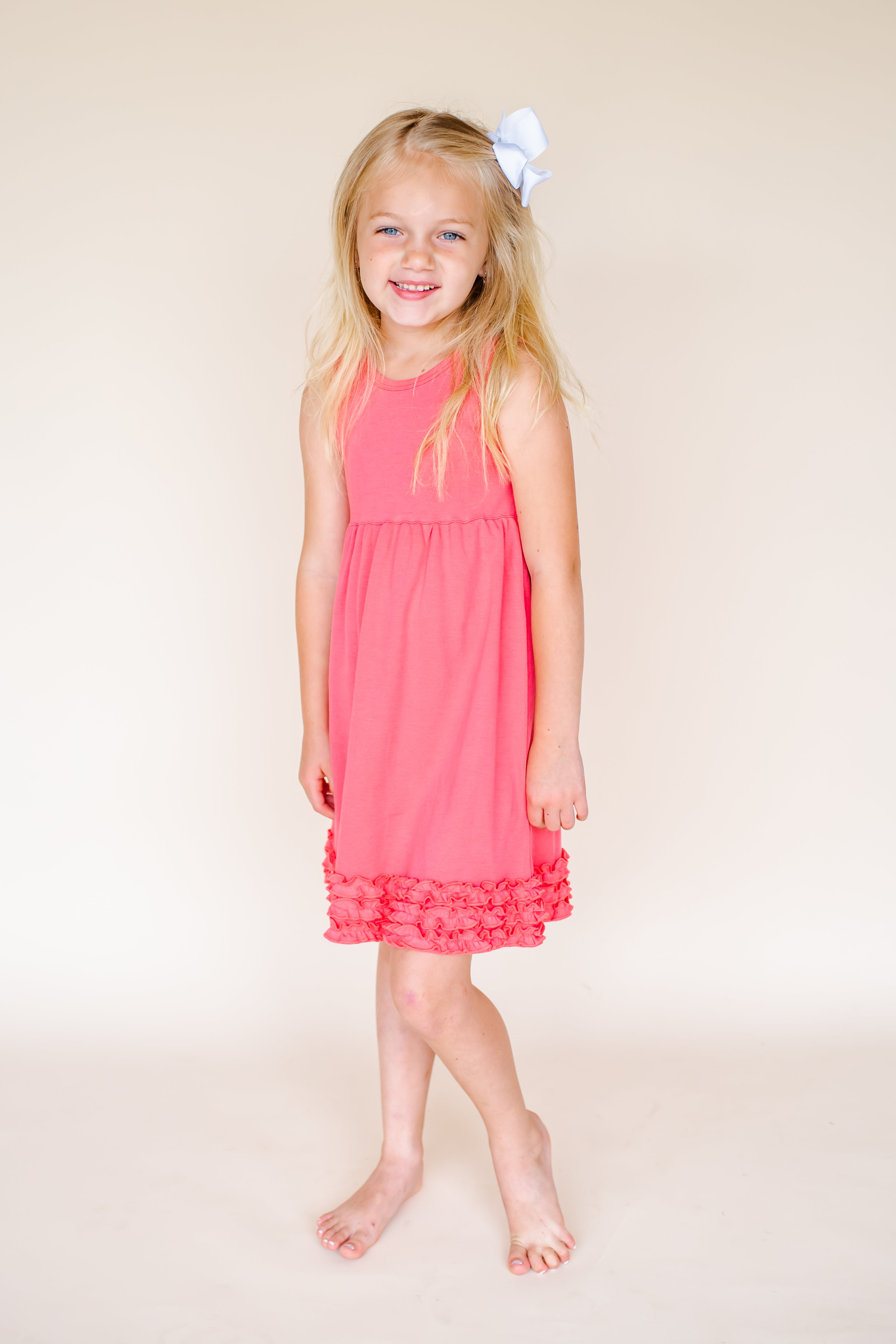 Girl's Tank Empire Waist Dress