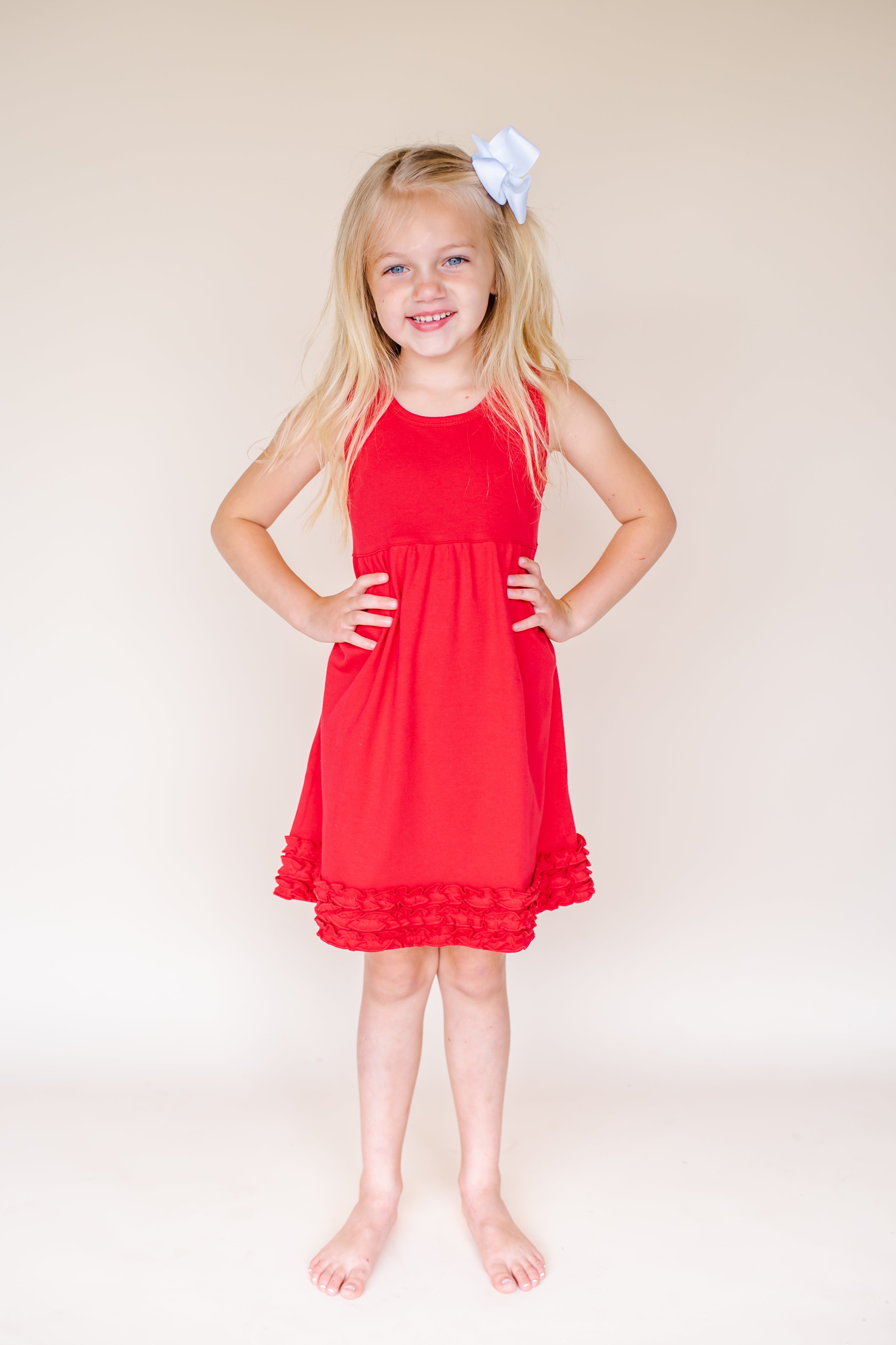 Girl's Tank Empire Waist Dress