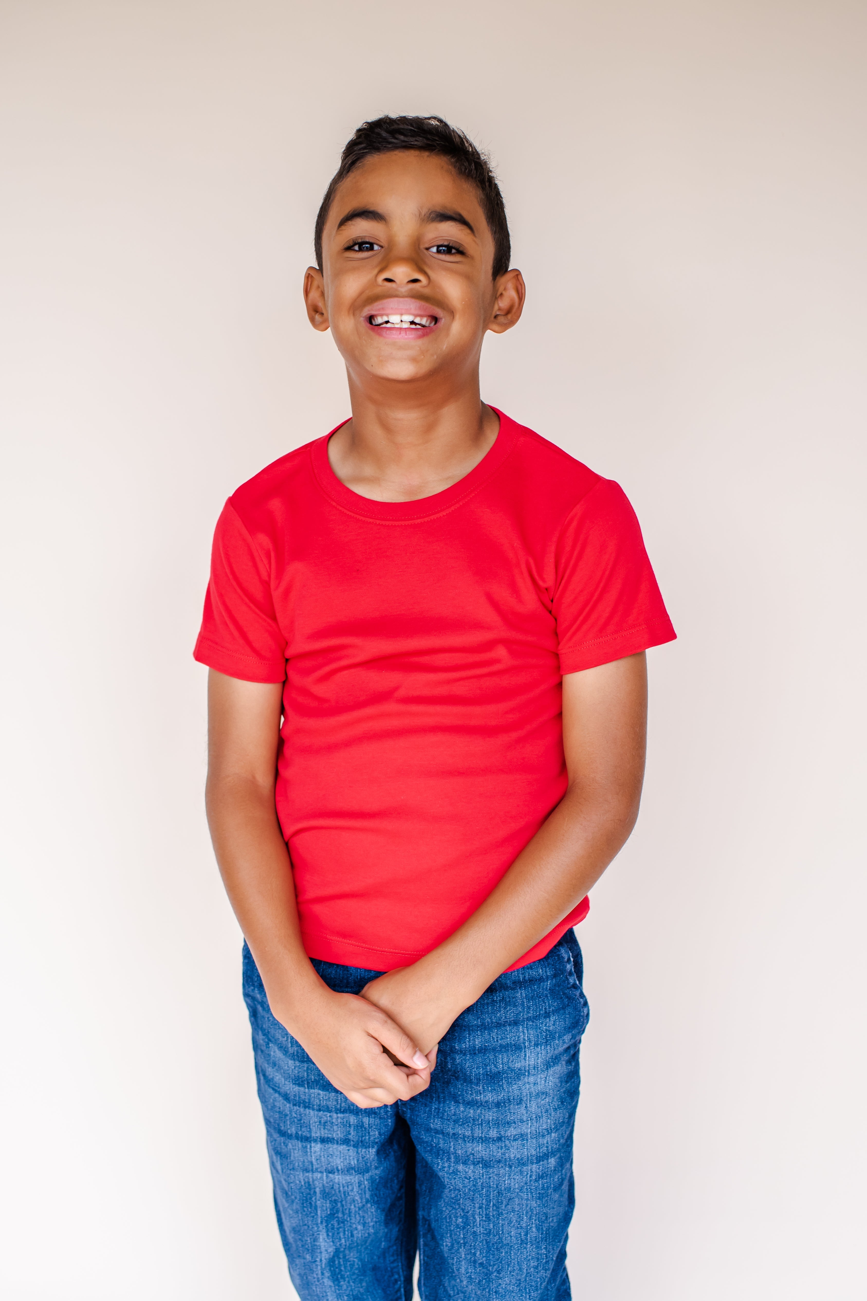 Boy's Short Sleeve Shirts (Colors)