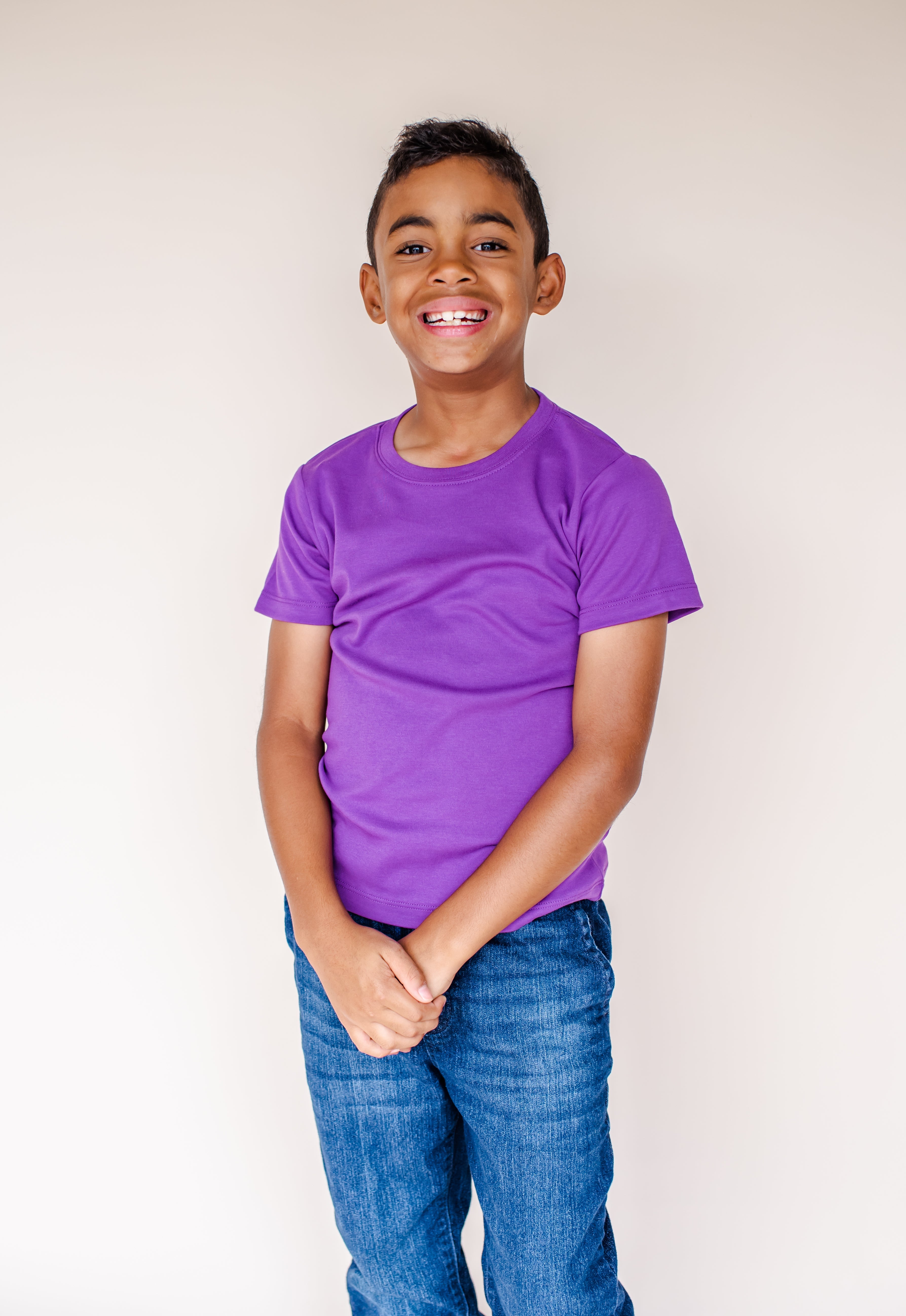 Boy's Short Sleeve Shirts (Colors)