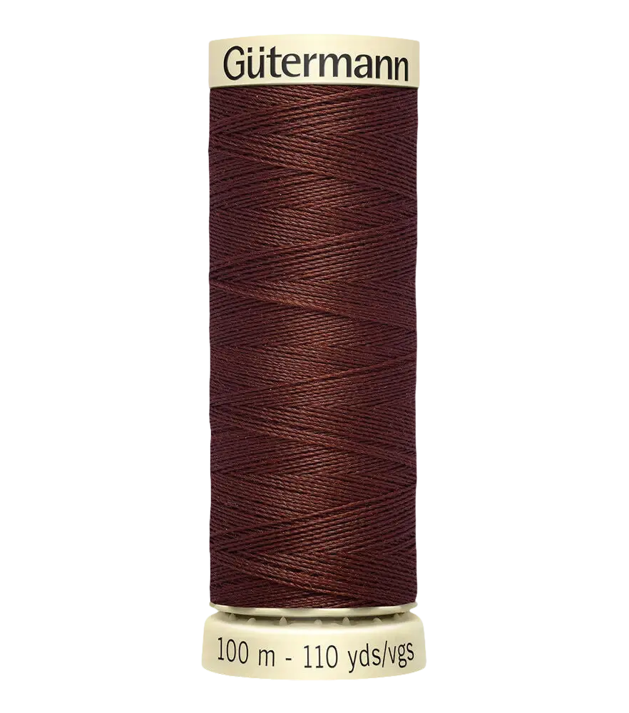 Gütermann Sew All Poly - 578 Chocolate - 110yds