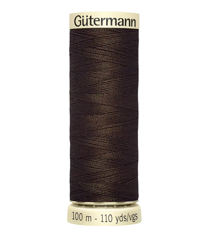 Gütermann Sew All Poly - 587 Espresso - 110yds