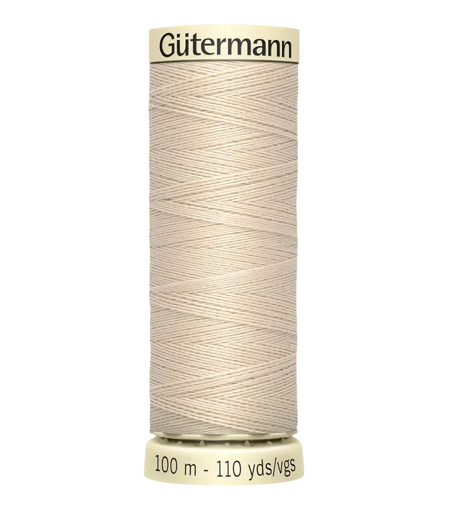 Gütermann Sew All Poly - 030 Bone - 110yds