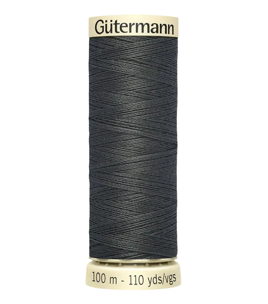 Gütermann Sew All Poly - 125 Charcoal - 110yds