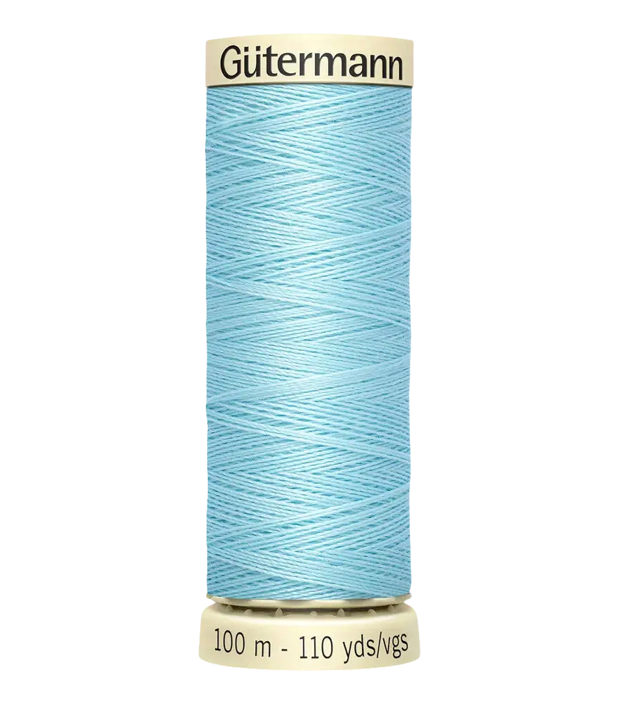Gütermann Sew All Poly - 206 Baby Blue - 110yds