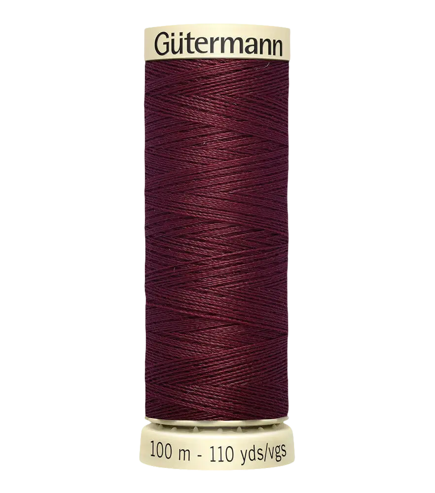 Gütermann Sew All Poly - 450 Burgundy - 110yds