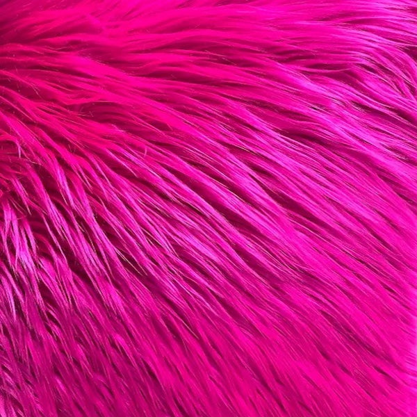 Shaggy Long Pile Faux Fur Fabric (4" Pile)