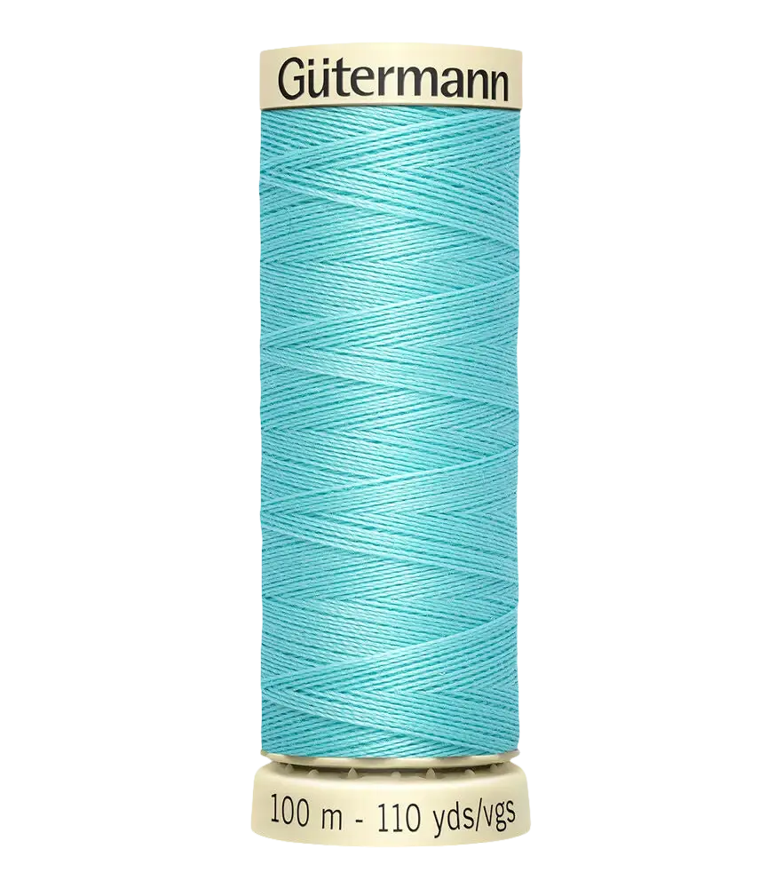 Gütermann Sew All Poly - 601 Aqua Blue - 110yds
