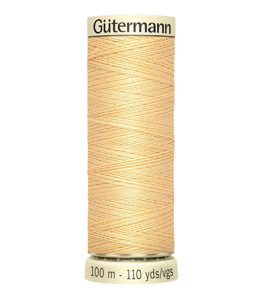 Gütermann Sew All Poly - 799 Maize Yellow - 110yds