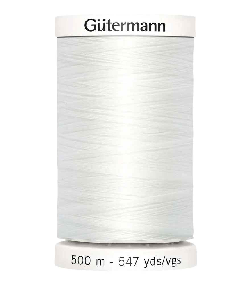 Gütermann Sew All Poly - 020 Nu White - 547yds