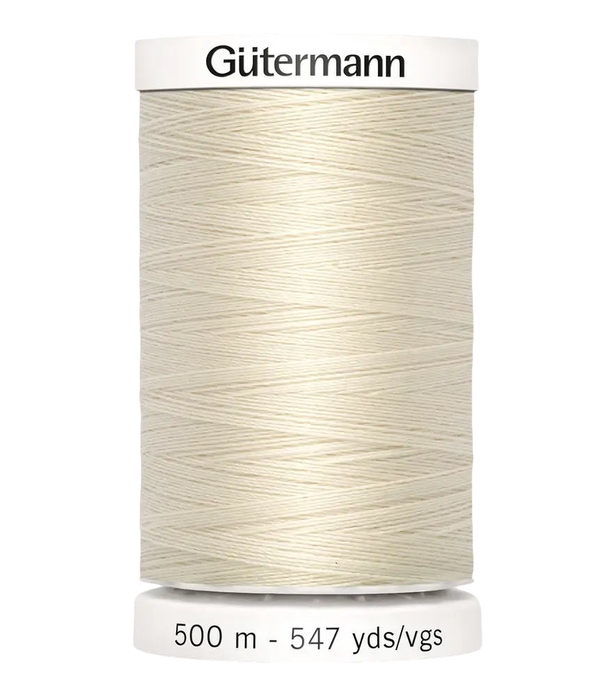Gütermann Sew All Poly - 022 Eggshell - 547yds