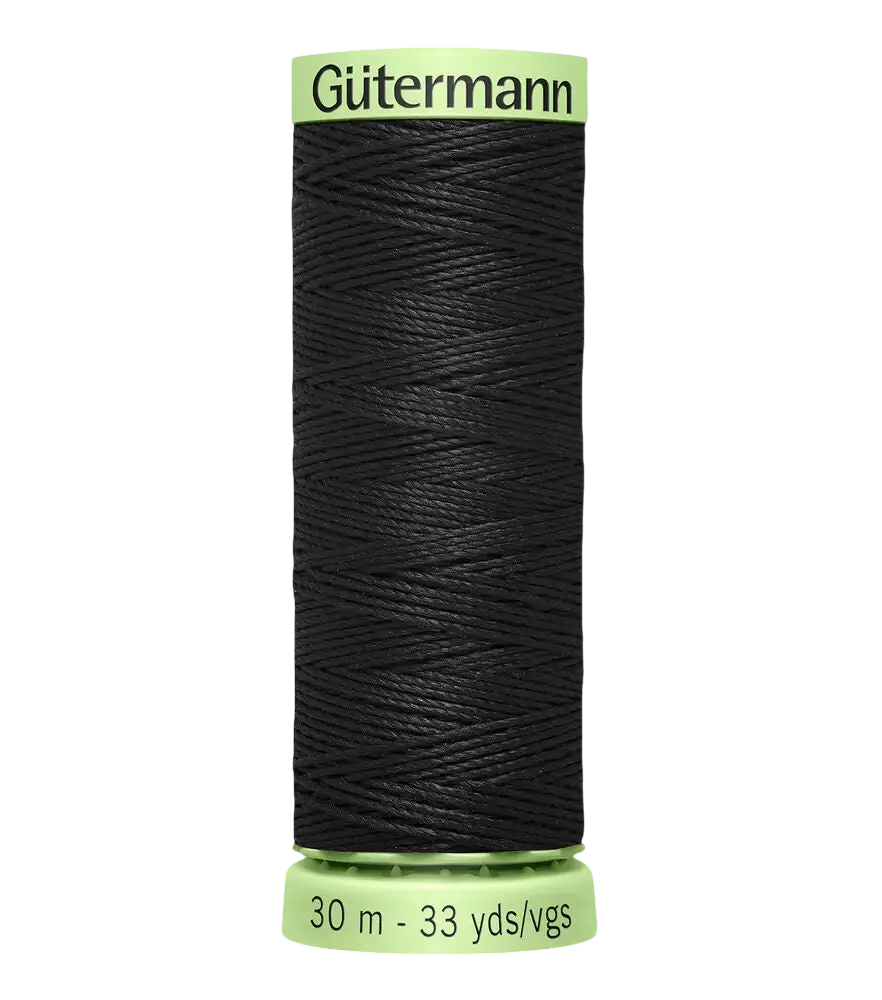 Gütermann Top Stitch Heavy Duty - 010 Black - 33yds
