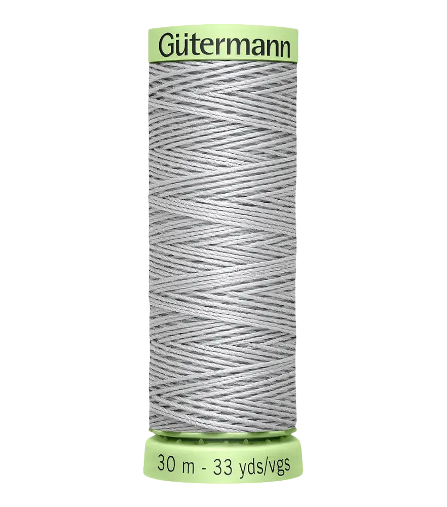 Gütermann Top Stitch Heavy Duty - 102 Mist Grey - 33yds