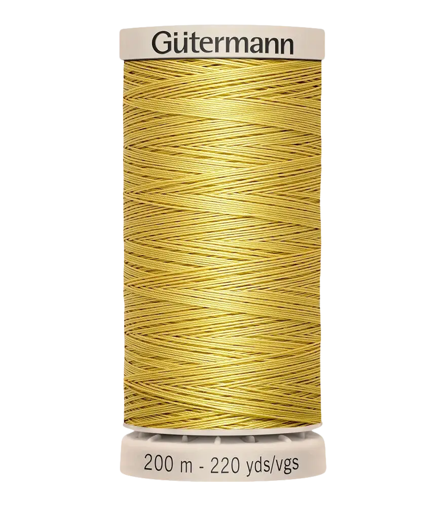 Gütermann Hand Quilting - 758 Yellow - 220yds
