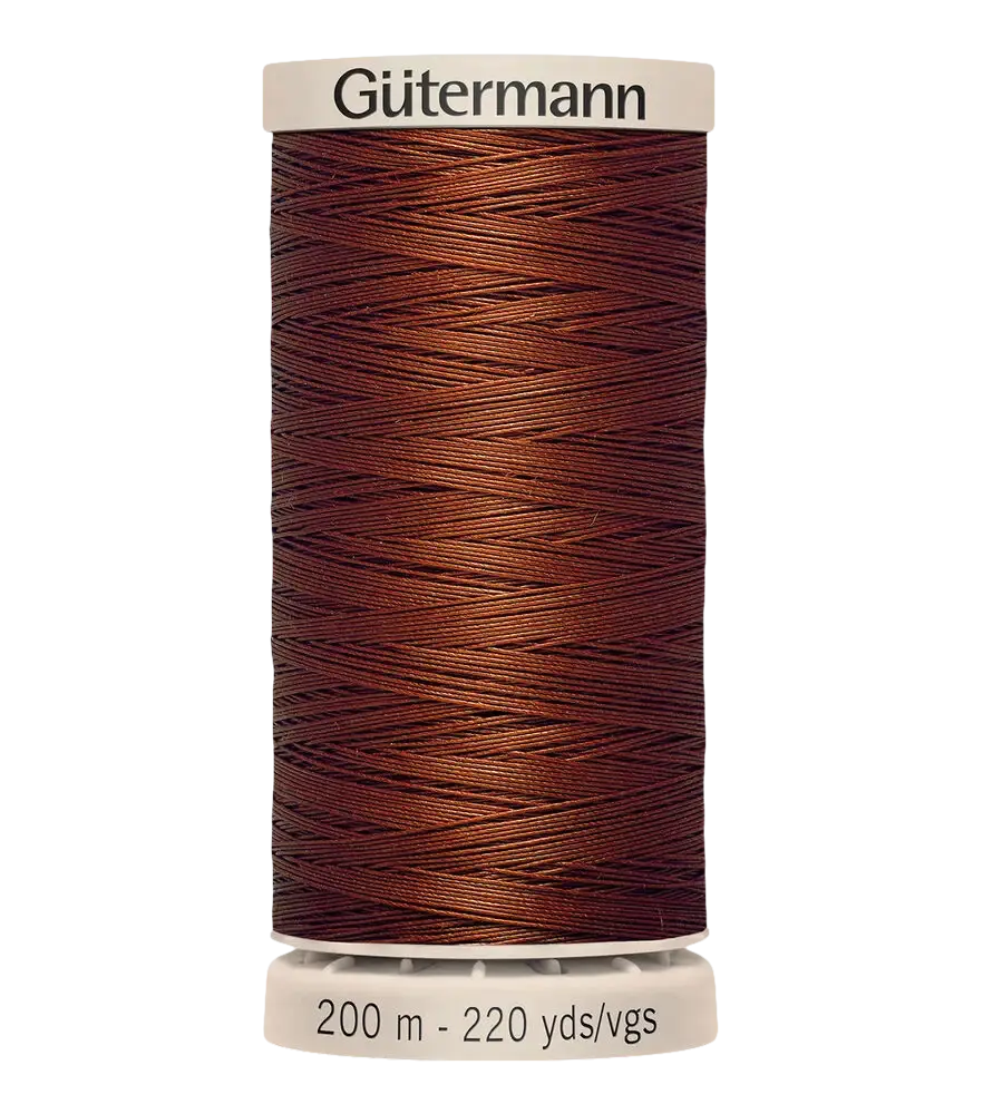 Gütermann Hand Quilting - 1833 Rust - 220yds