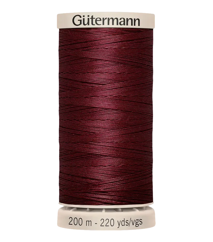 Gütermann Hand Quilting - 2833 Wine - 220yds