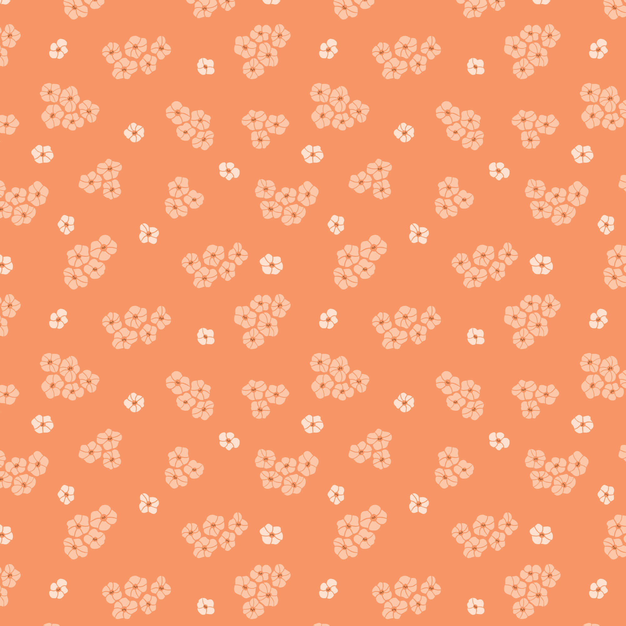 Florissima - Delightful Ditsy - Coral