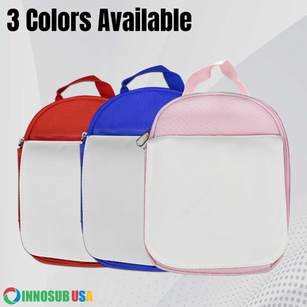 Sublimation Blanks Lunch Bag | Kids Lunch Box |DIY Sublimation Printing