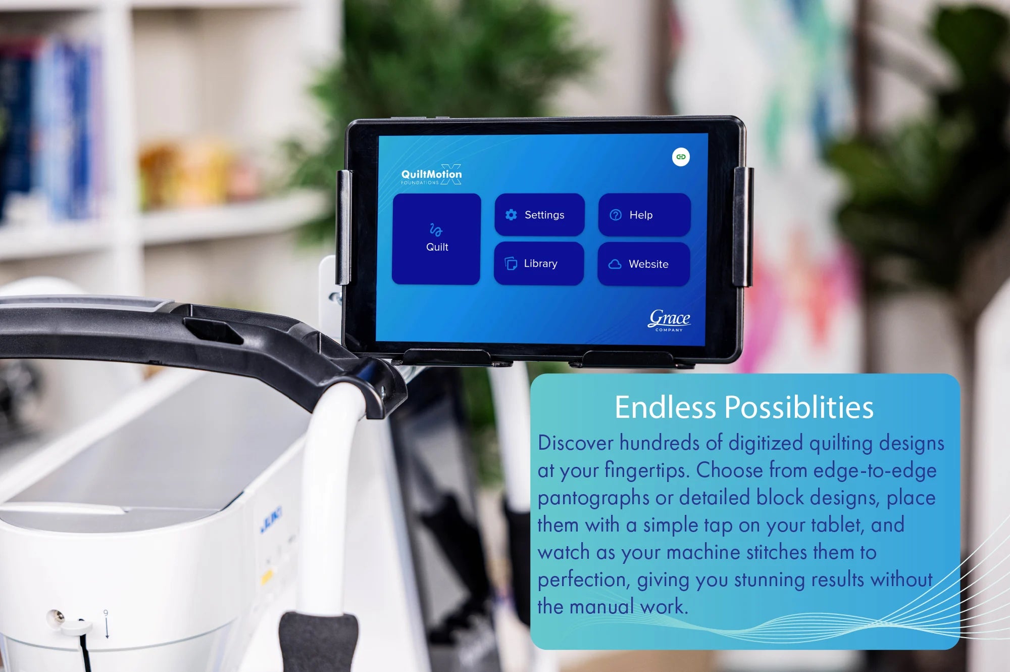 Quilt Motion X Foundations for Domestics