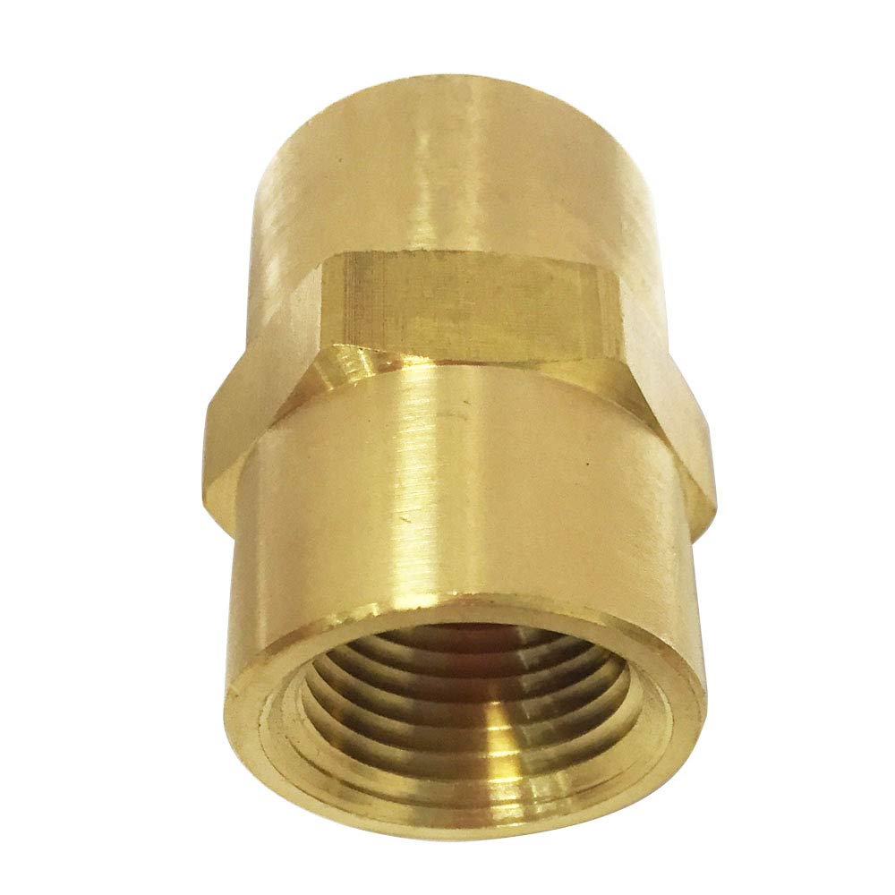 NPT Coupling Female Coupler Brass Pipe Fitting #207P2