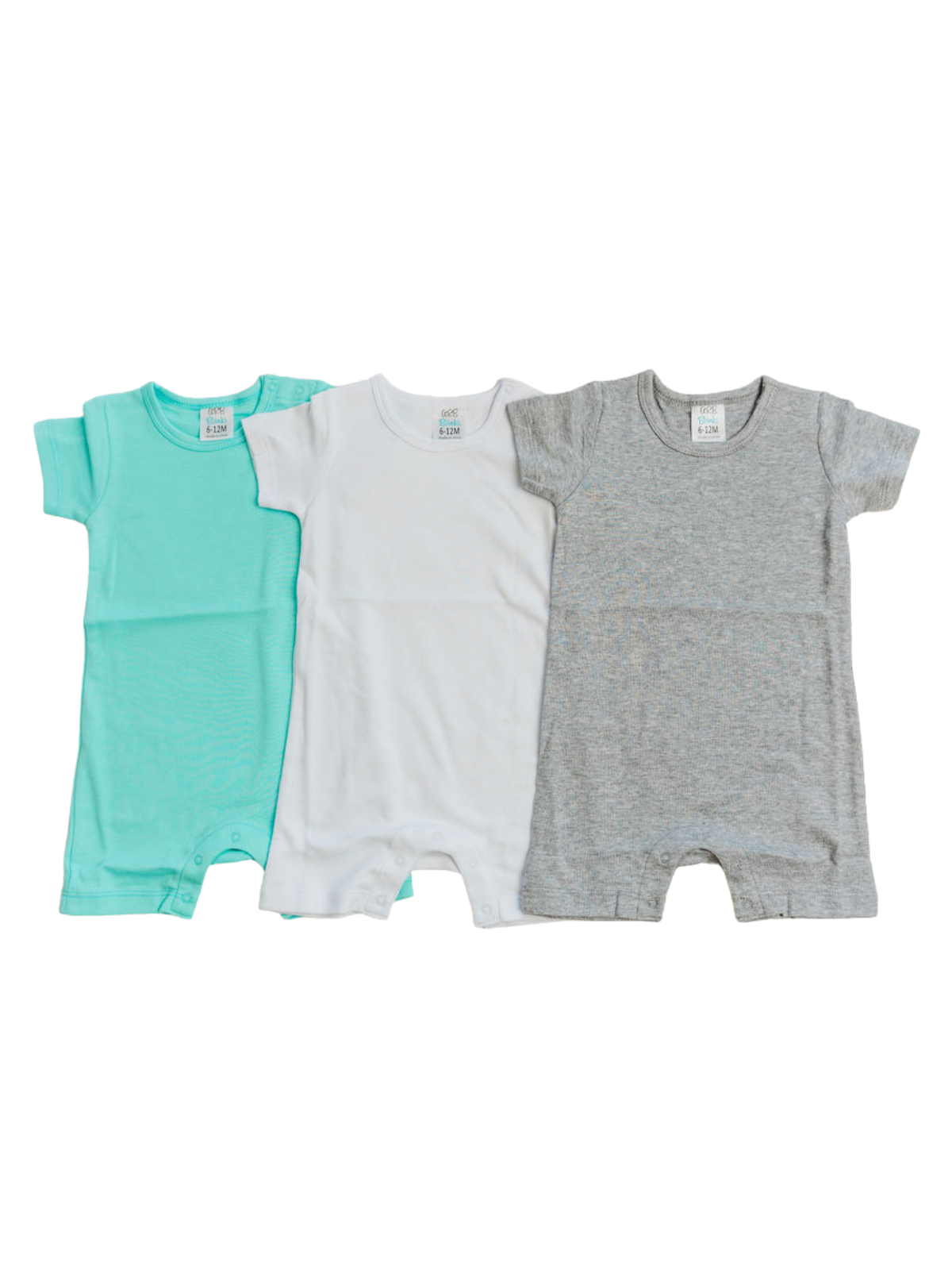 Unisex Short Sleeve Rompers