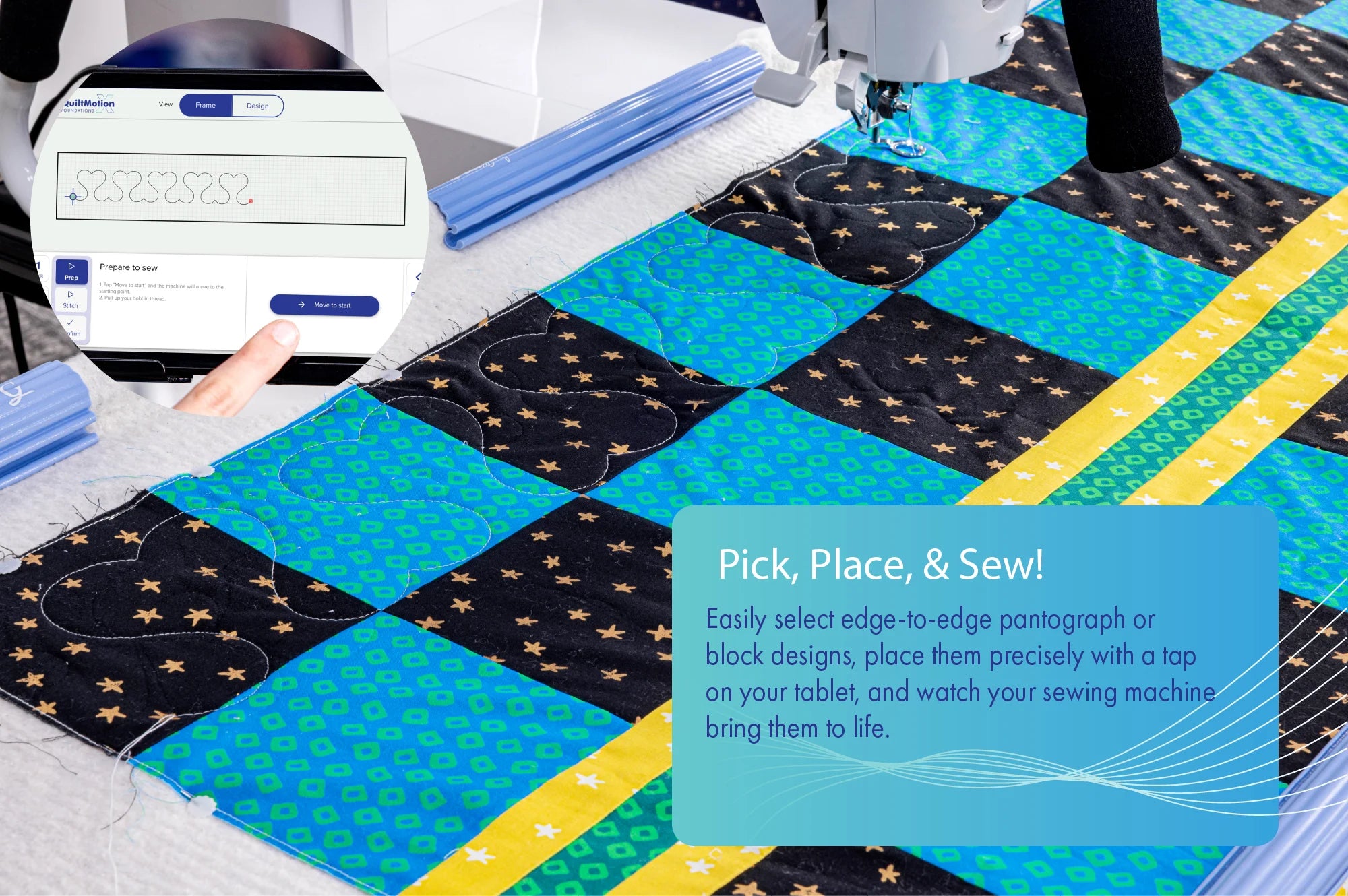 Quilt Motion X Foundations for Domestics