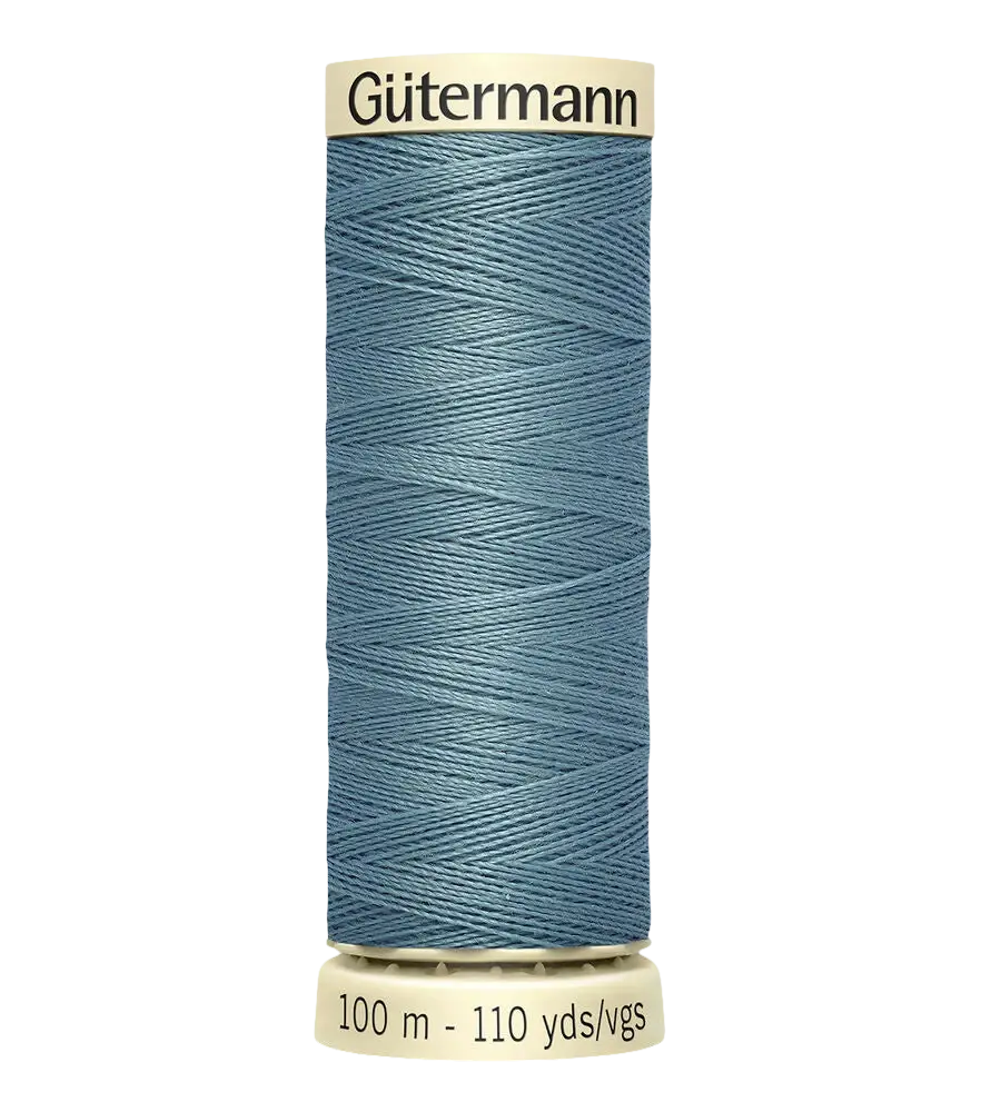 Gütermann Sew All Poly - 128 Medium Gray - 110yds