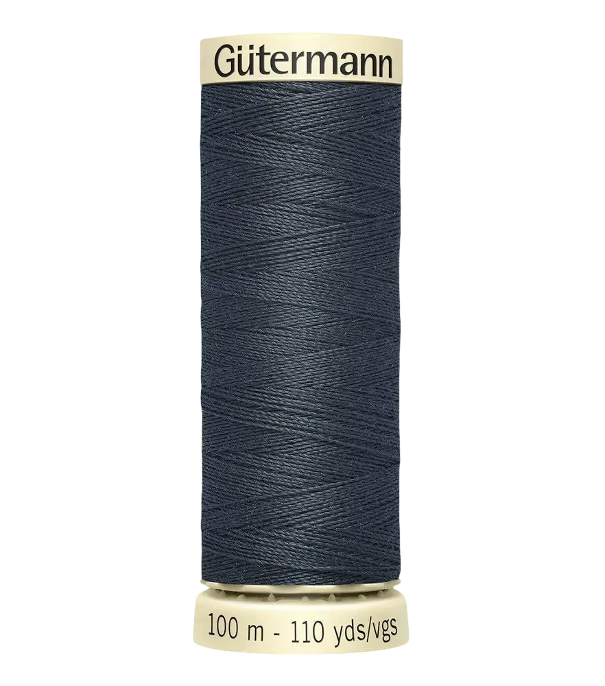 Gütermann Sew All Poly - 118 Burnt Charcoal - 110yds