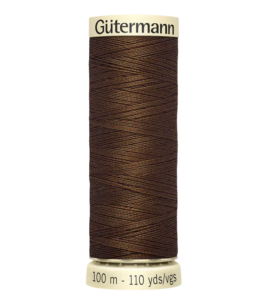 Gütermann Sew All Poly - 574 Boot Brown - 110yds
