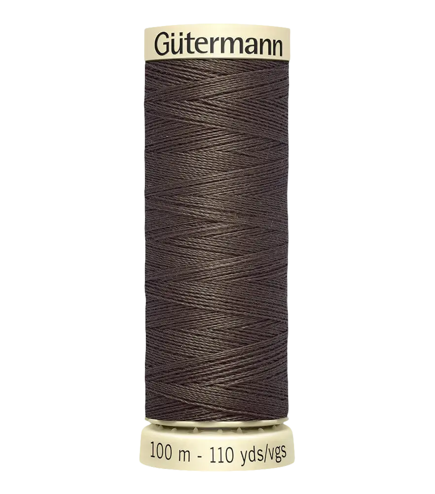 Gütermann Sew All Poly - 582 Brown - 110yds