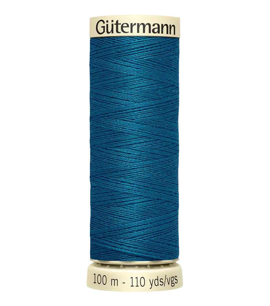 Gütermann Sew All Poly - 630 Deep Turquoise - 110yds