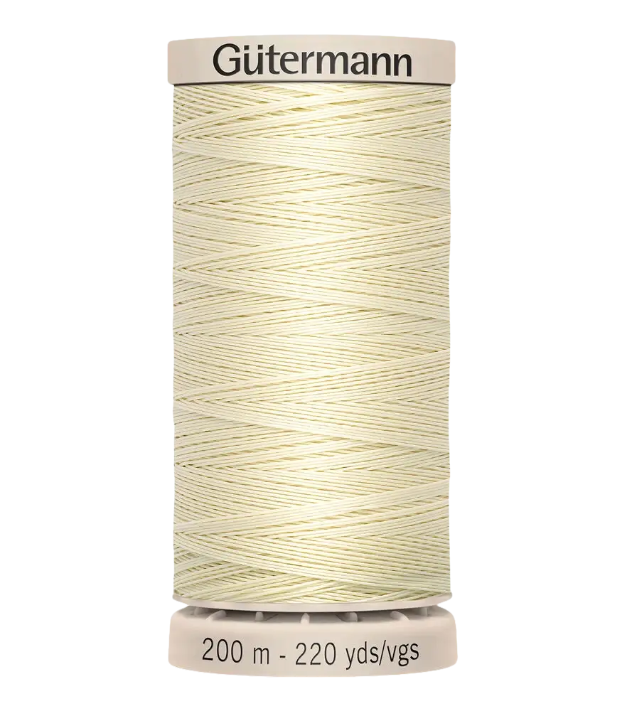 Gütermann Hand Quilting - 919 Eggwhite - 220yds