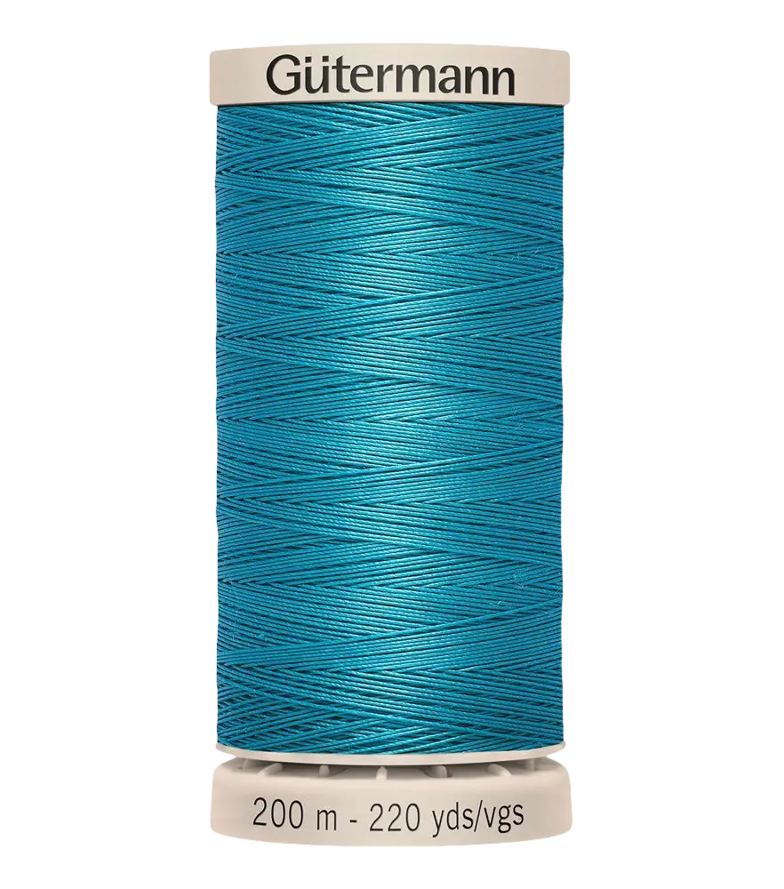 Gütermann Hand Quilting - 7235 Peacock Teal - 220yds