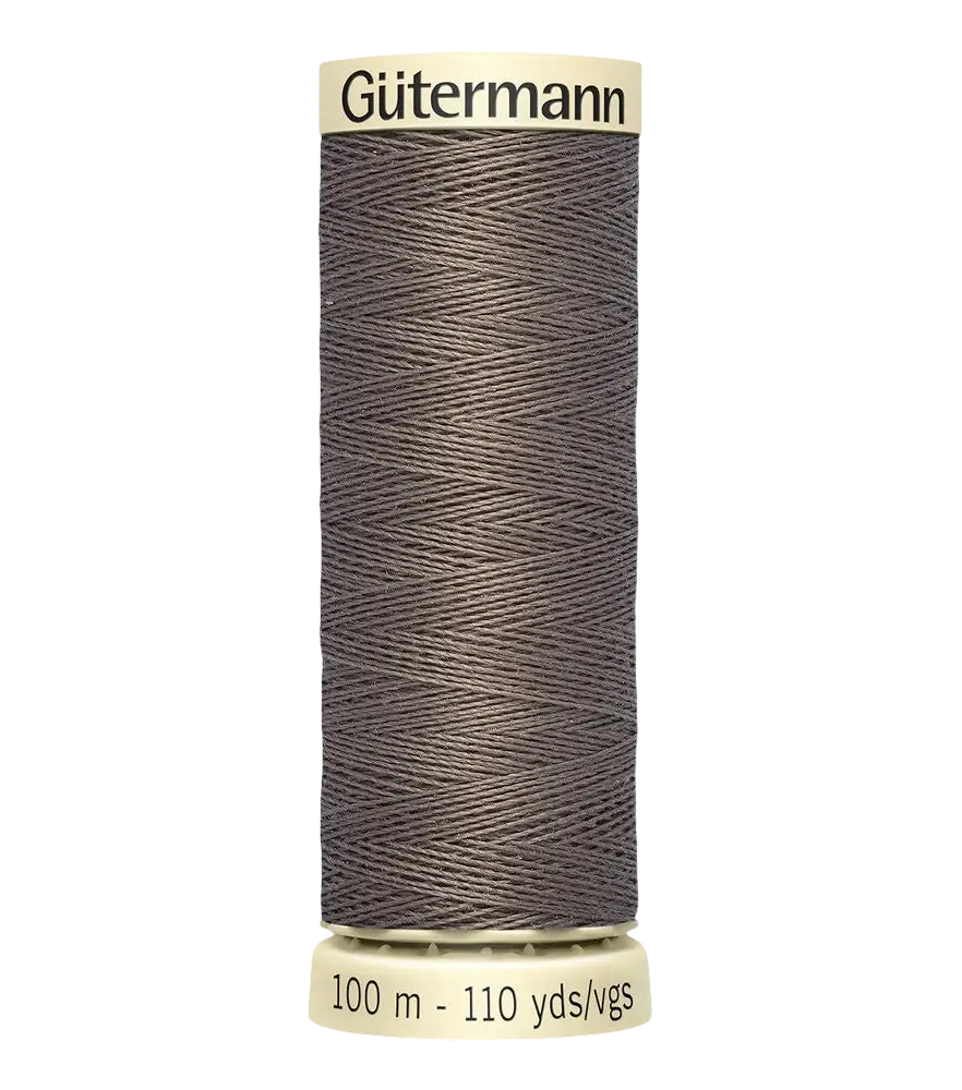 Gütermann Sew All Poly - 586 Dark Taupe 2 - 110yds