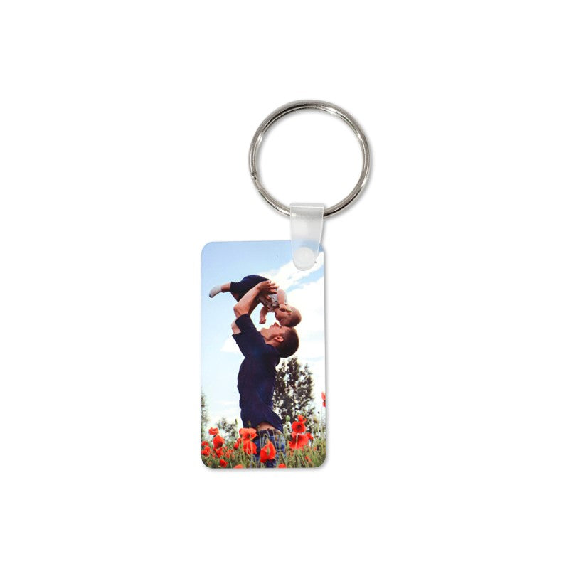 Sublimation Aluminum  Keychain Blank - 2 Sided | Square | Circle | Rectangle