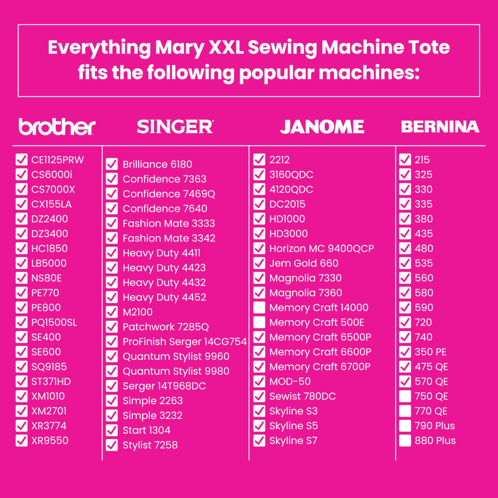 Everything Mary XXL 4 Wheel Collapsible Rolling Sewing Machine Storage Case, Heather Grey