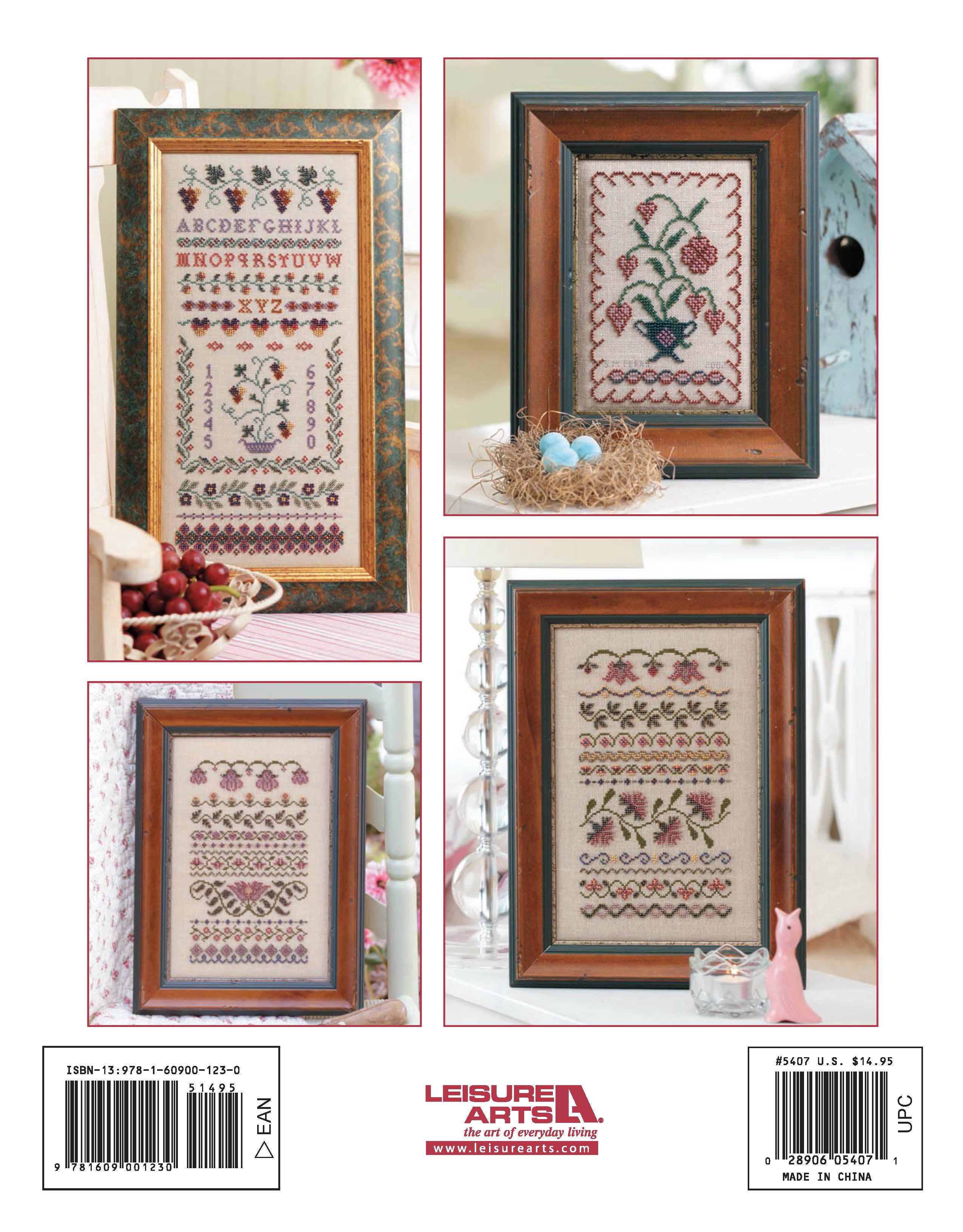 Stitch a Beaded Garden—18 Designs Charted for Beading and Cross Stitch