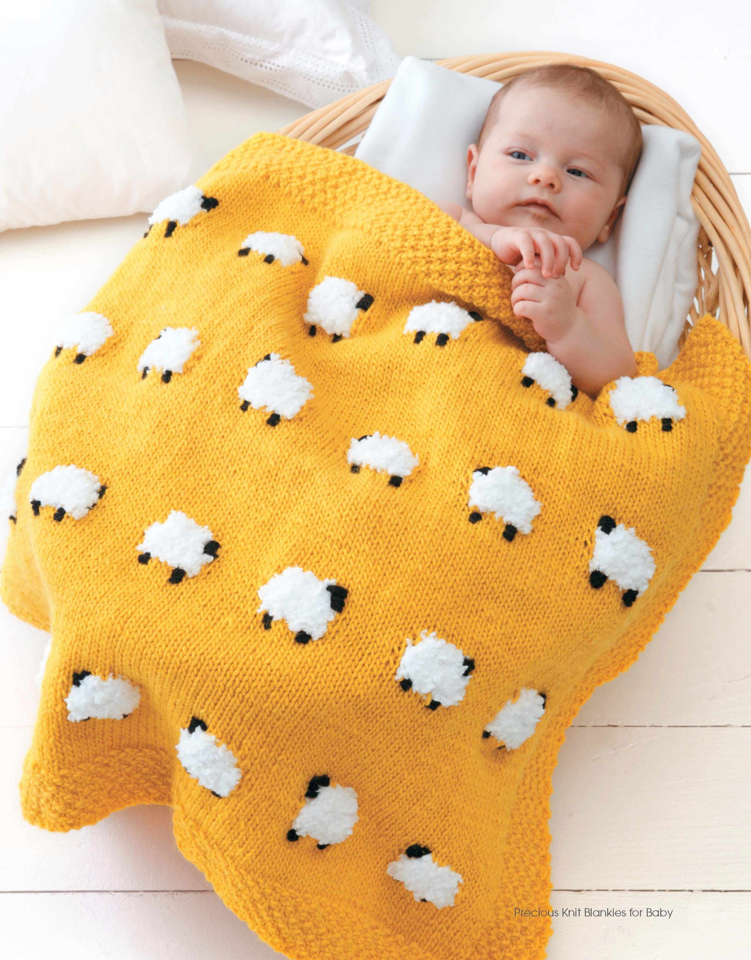 Precious Knit Blankies for Baby