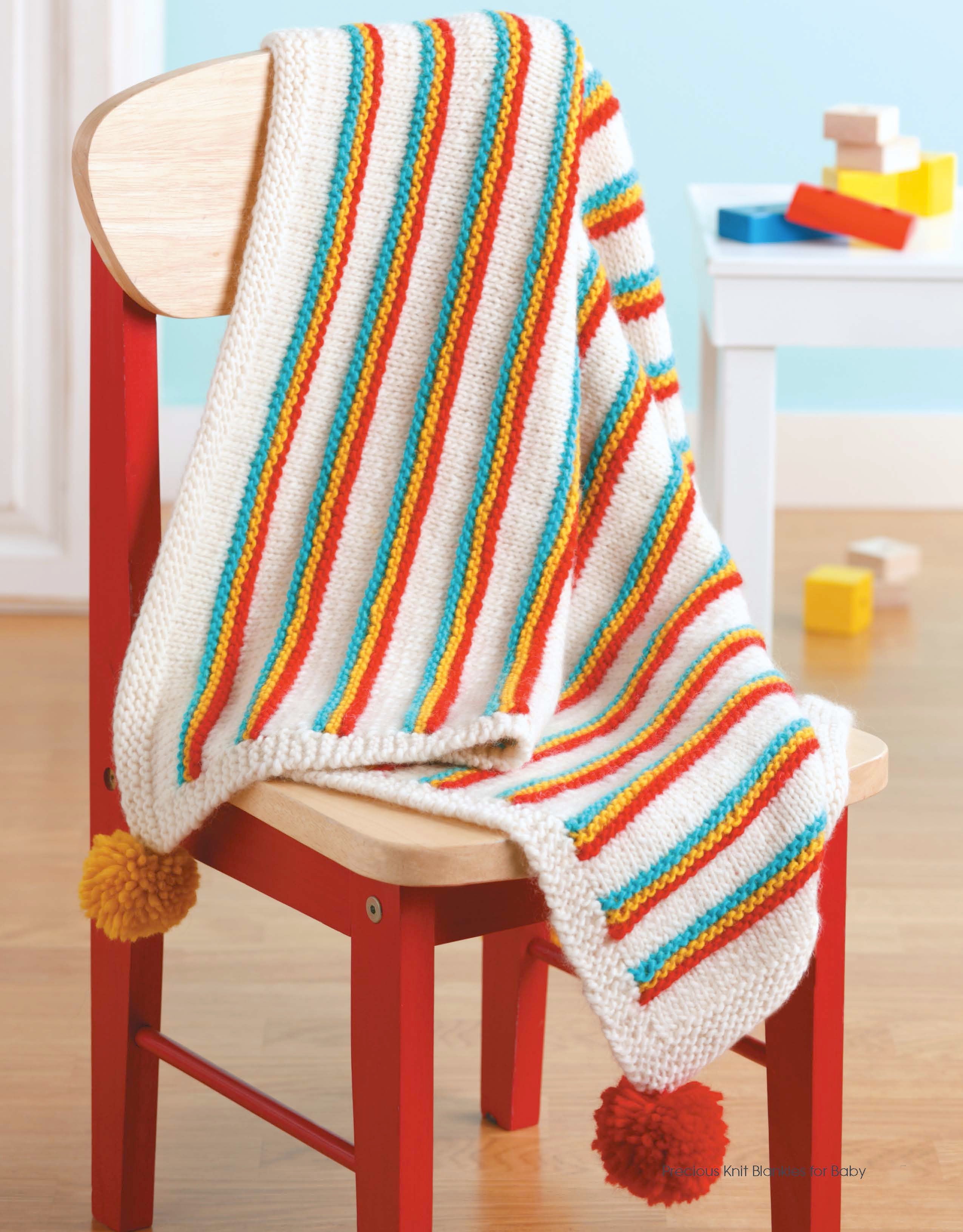 Precious Knit Blankies for Baby