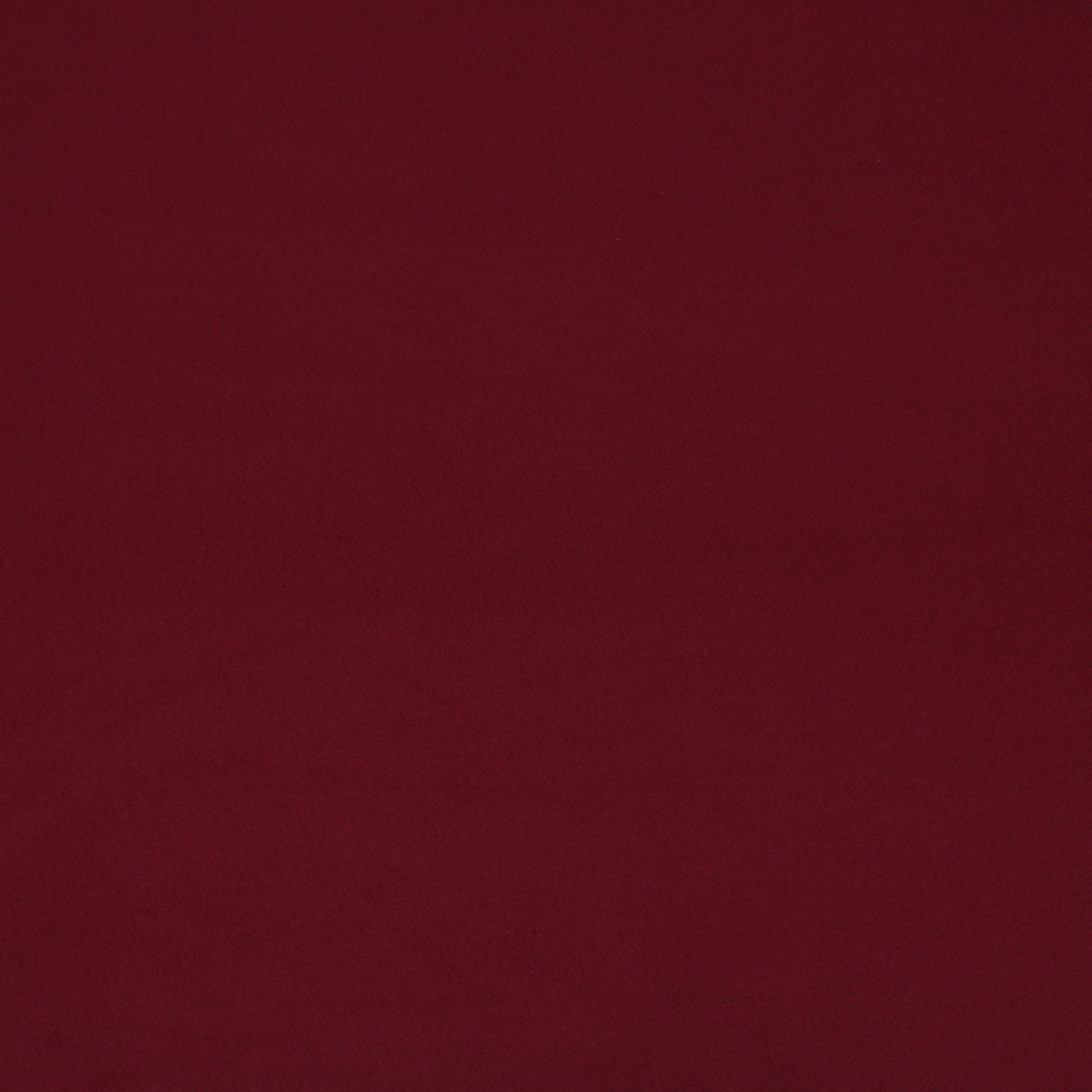 Solid Fleece - Burgundy